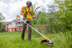 Stihl FSA 135 Battery Powered Grass Trimmer | Unit Only & Bike Handle