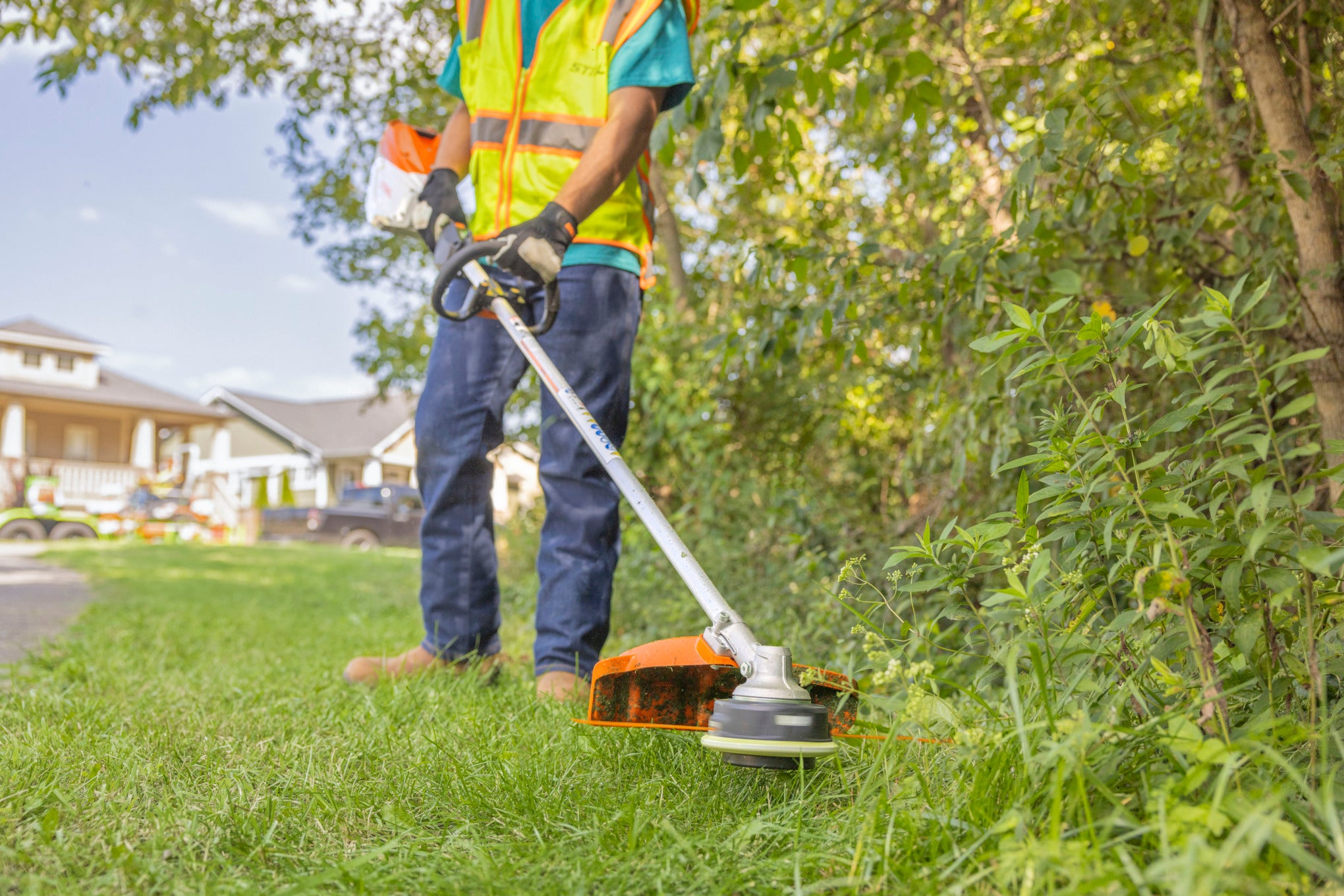 Stihl FSA 200 R Battery Powered Grass Trimmer | Unit Only & Loop Handle