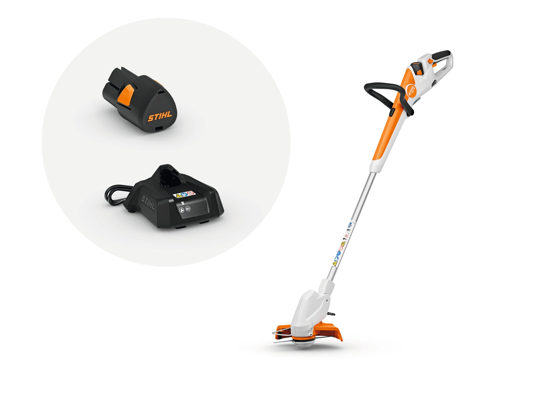 Stihl FSA 30 Battery Powered Grass Trimmer | Set Includes AS 2 Battery & AL 1 Charger