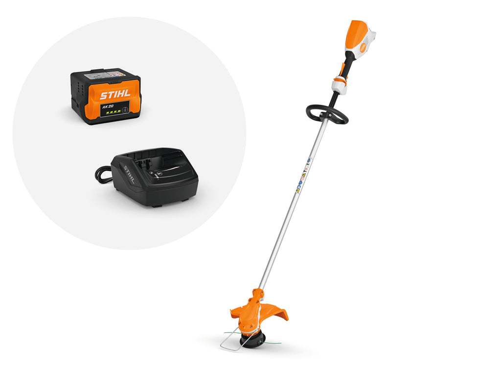 Stihl FSA 60 R Battery Powered Grass Trimmer | Set includes AK 20 Battery & AL 101 Charger