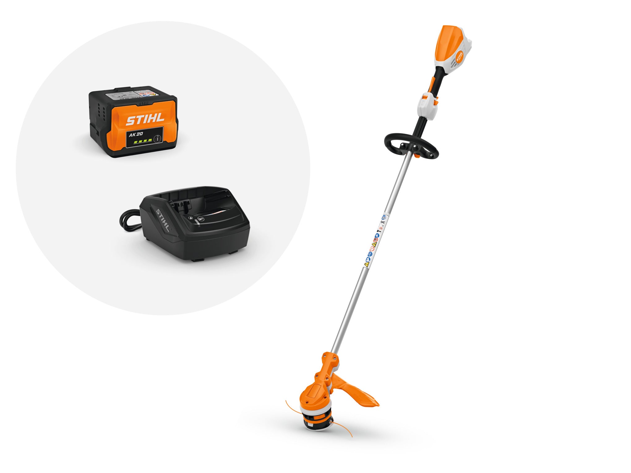 Stihl FSA 70 R Battery Powered Grass Trimmer | Set includes AK 20 Battery & AL 101 Charger