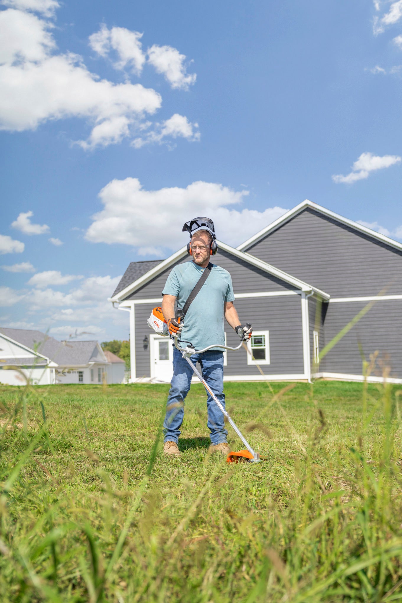 Stihl FSA 80 R Battery Powered Grass Trimmer | Loop Handle