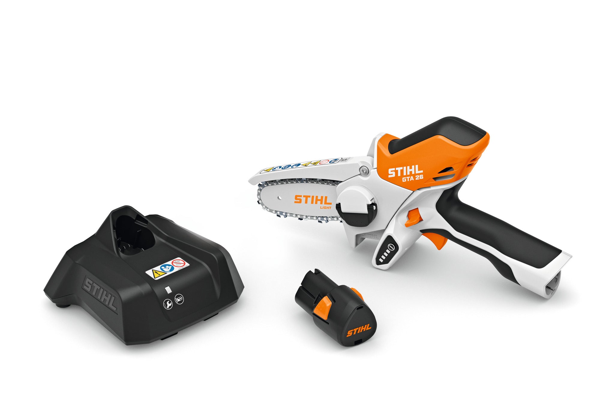 Stihl GTA 26 Battery Powered Hand Pruner | Set Includes AS 2 Battery & AL 1 Charger