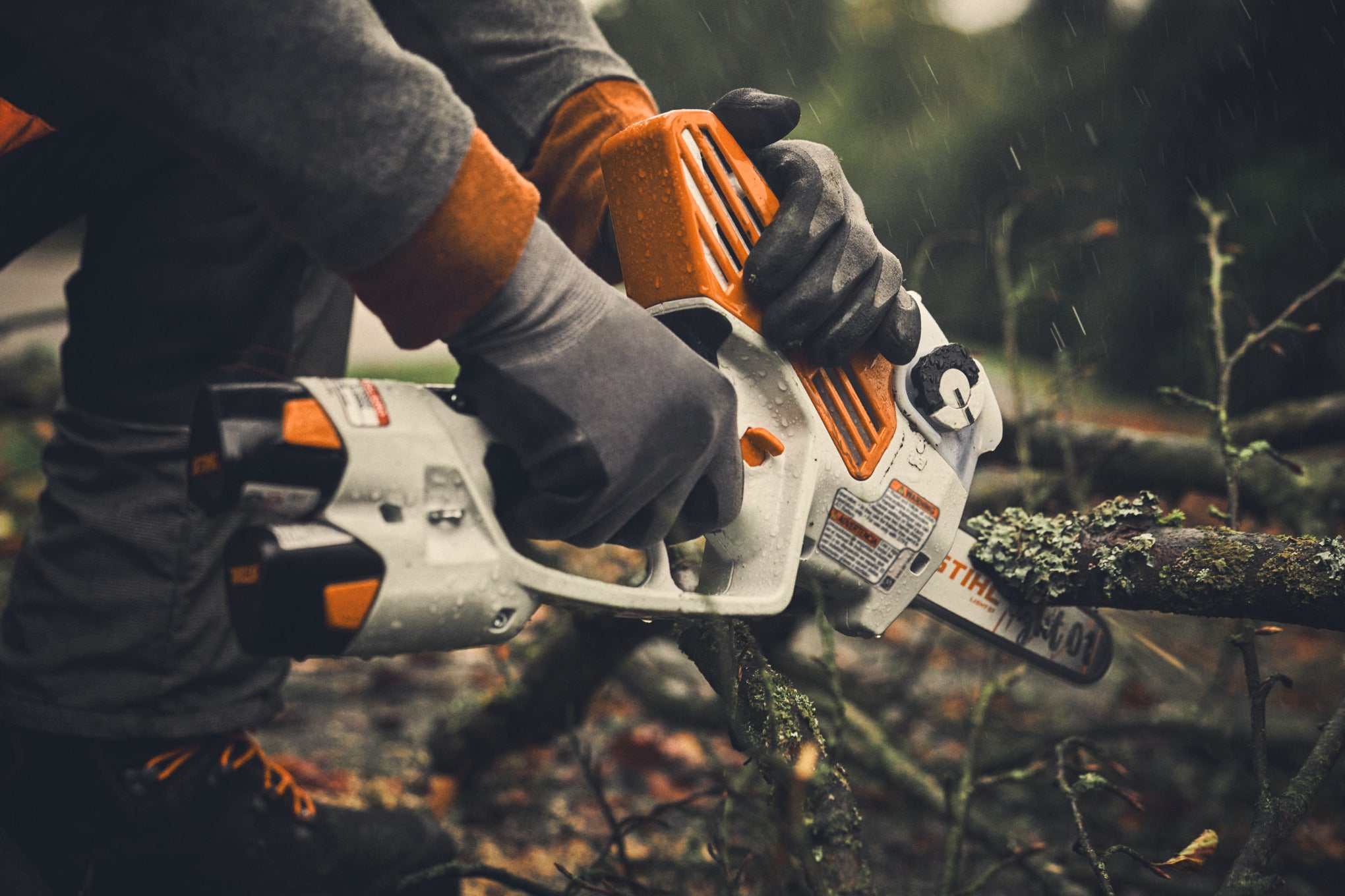 Stihl GTA 40 Battery Powered Hand Pruner | Set includes (2) AS 2 Batteries & AL 5-2 Charger
