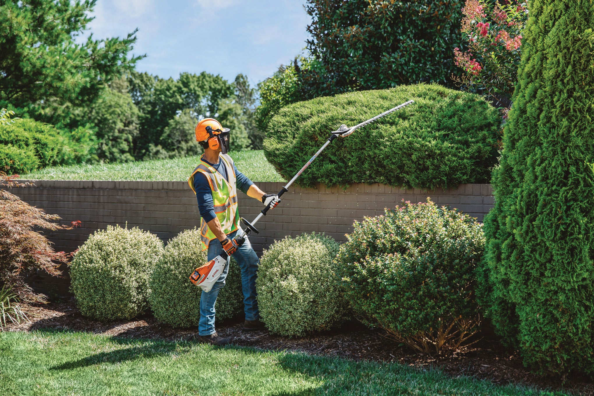 Stihl HLA 135 - 145° Battery Powered Extended Hedge Trimmer