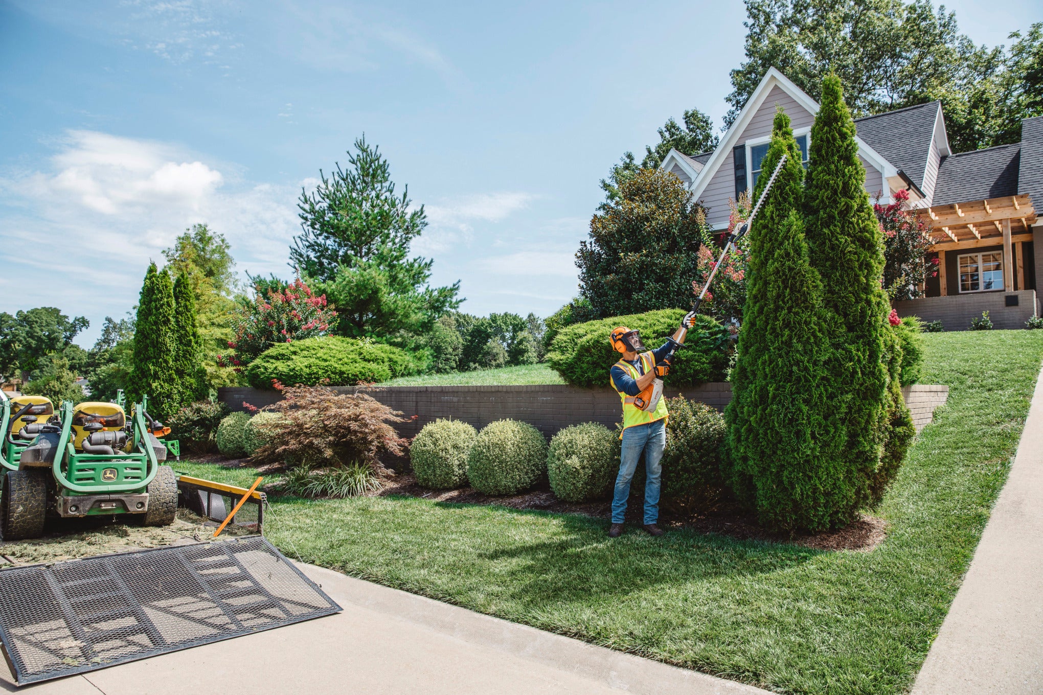 Stihl HLA 135 - 145° Battery Powered Extended Hedge Trimmer