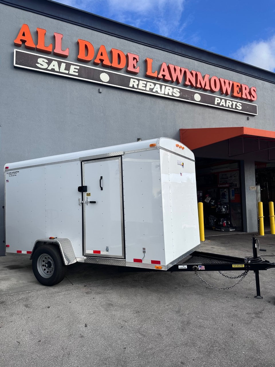 Suncoast Trailers 6x12 Enclosed Trailer | Fully Loaded