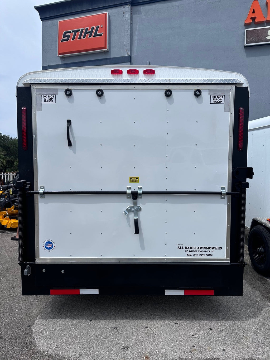 Suncoast Trailers 7x14 Enclosed Security Trailer | Fully Loaded