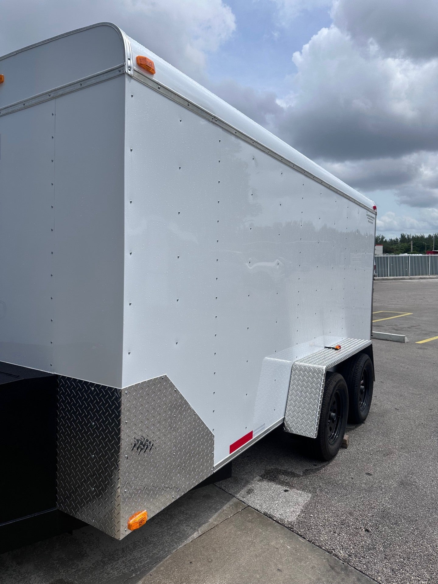 Suncoast Trailers 7x14 Enclosed Security Trailer | Fully Loaded