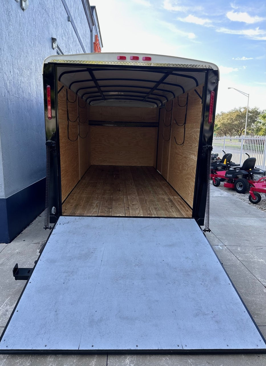 Suncoast Trailers 7x16 Enclosed Trailer | Fully Loaded
