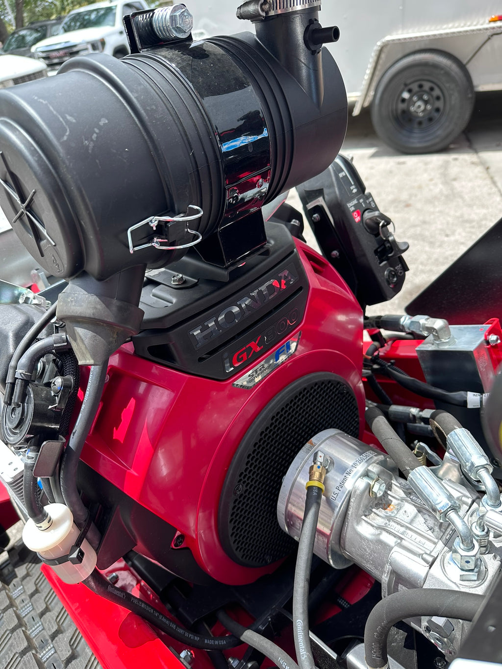 Barreto Hydraulic Stump Grinder | 20" Cutting Wheel | 25hp Honda iGX800 V-Twin