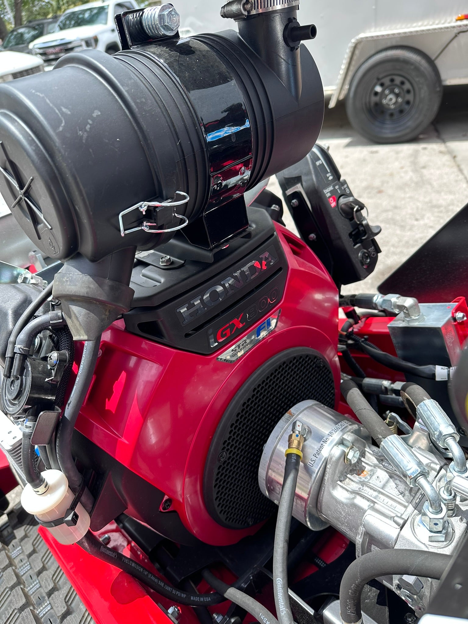 Barreto Hydraulic Stump Grinder | 20" Cutting Wheel | 25hp Honda iGX800 V-Twin
