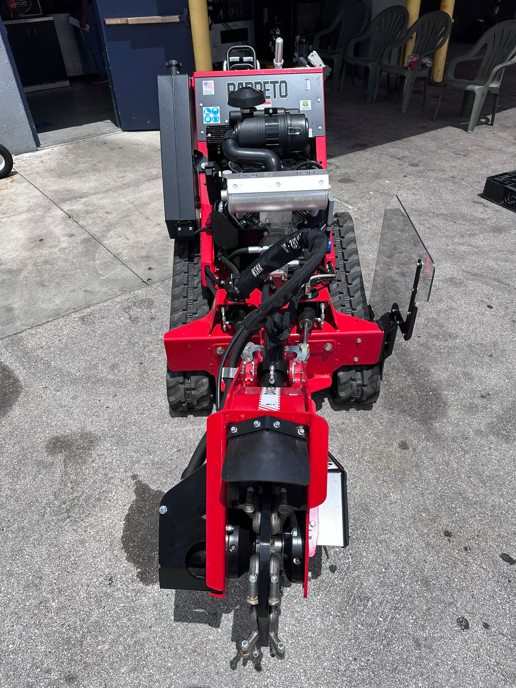 Barreto Hydraulic Stump Grinder | 20" Cutting Wheel | 25hp Honda iGX800 V-Twin