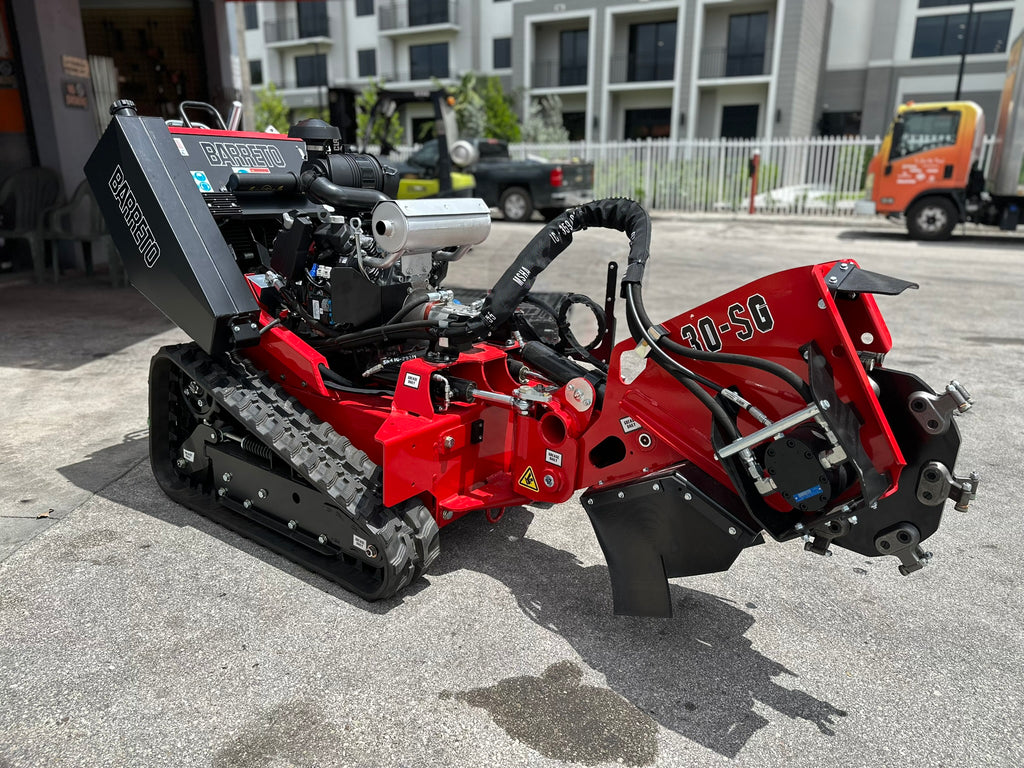 Barreto Hydraulic Stump Grinder | 20" Cutting Wheel | 25hp Honda iGX800 V-Twin