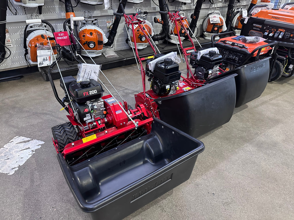 Tru-Cut C27 Front-Throw Reel Mower 27in FX200 Swivel Double Casters and Front Roller