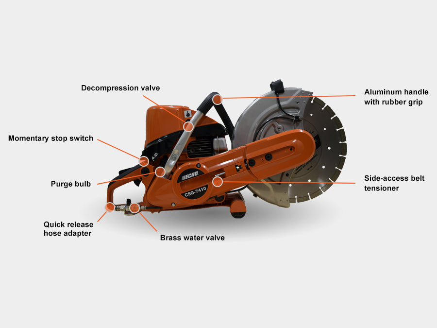 Echo CSG-7410 14" Concrete Cutter Saw