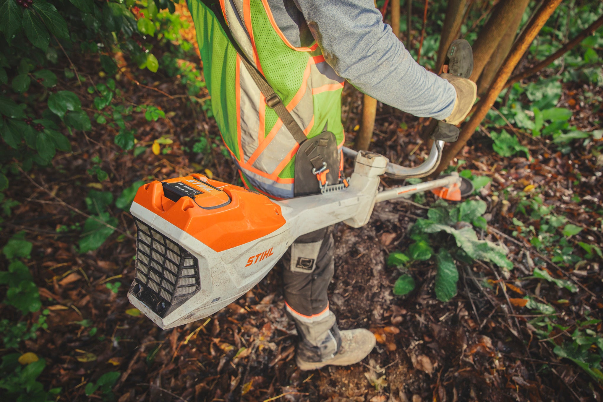 Stihl FSA 400 K Battery Powered Grass Trimmer | Unit Only & Bike Handle