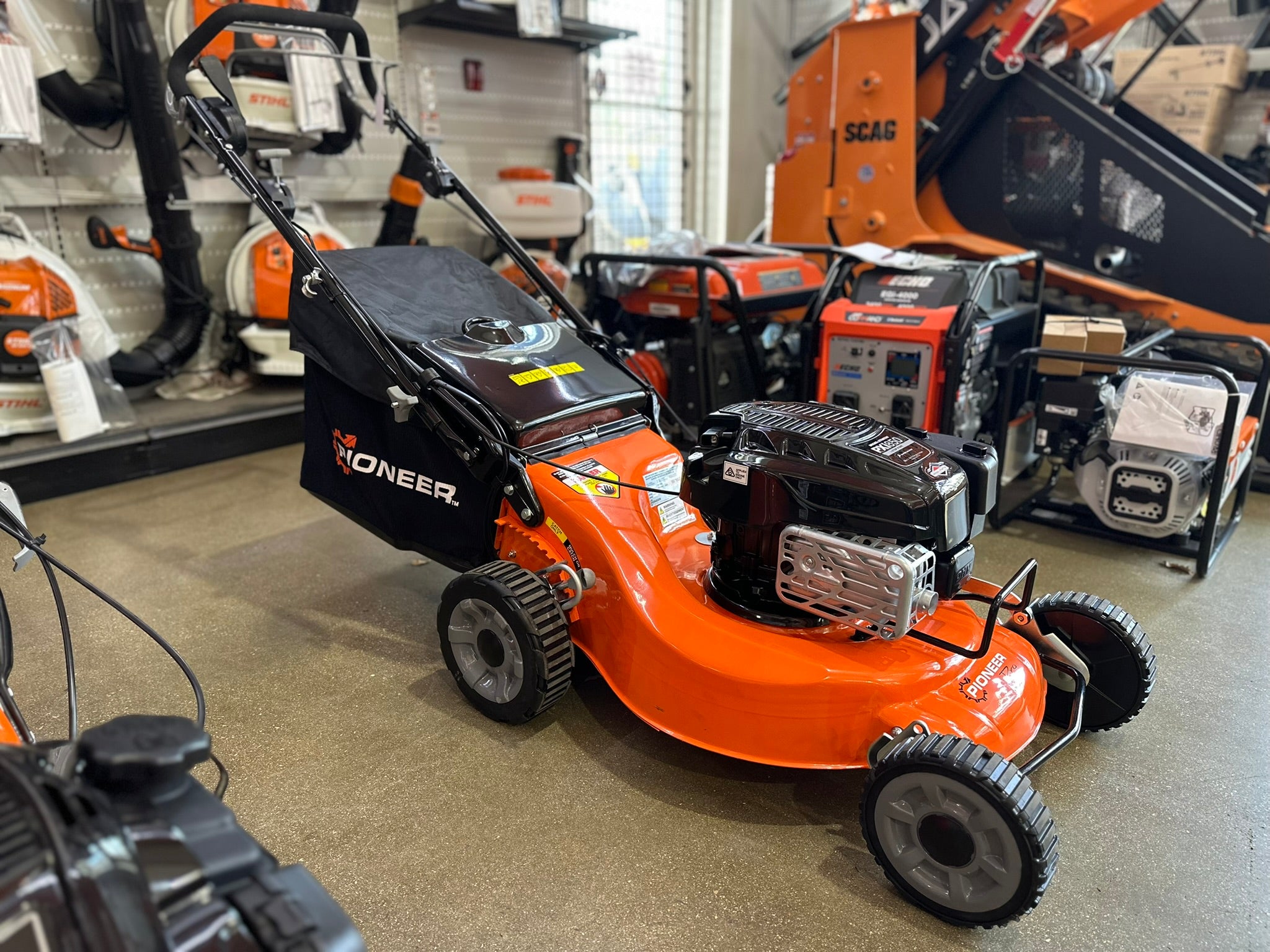Pioneer Pro 21" Contractor 3-n-1 Self Propelled Lawn Mower | GPP474934 | 3-in-1 & 190cc PXi850 Briggs