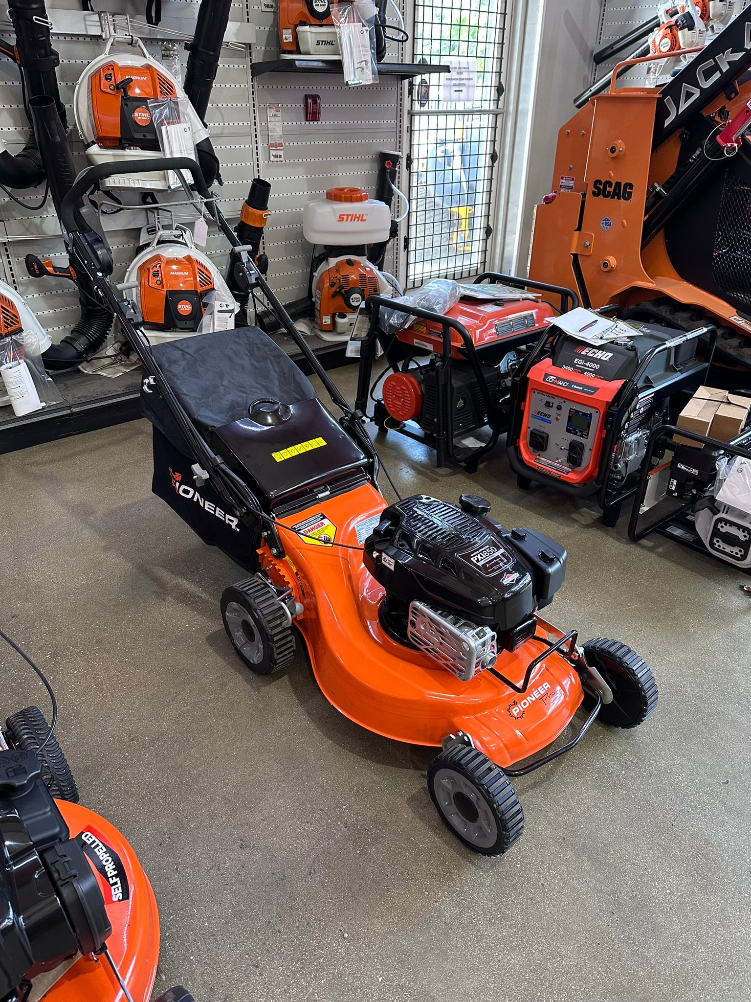 Pioneer Pro 21" Contractor 3-n-1 Self Propelled Lawn Mower | GPP474934 | 3-in-1 & 190cc PXi850 Briggs