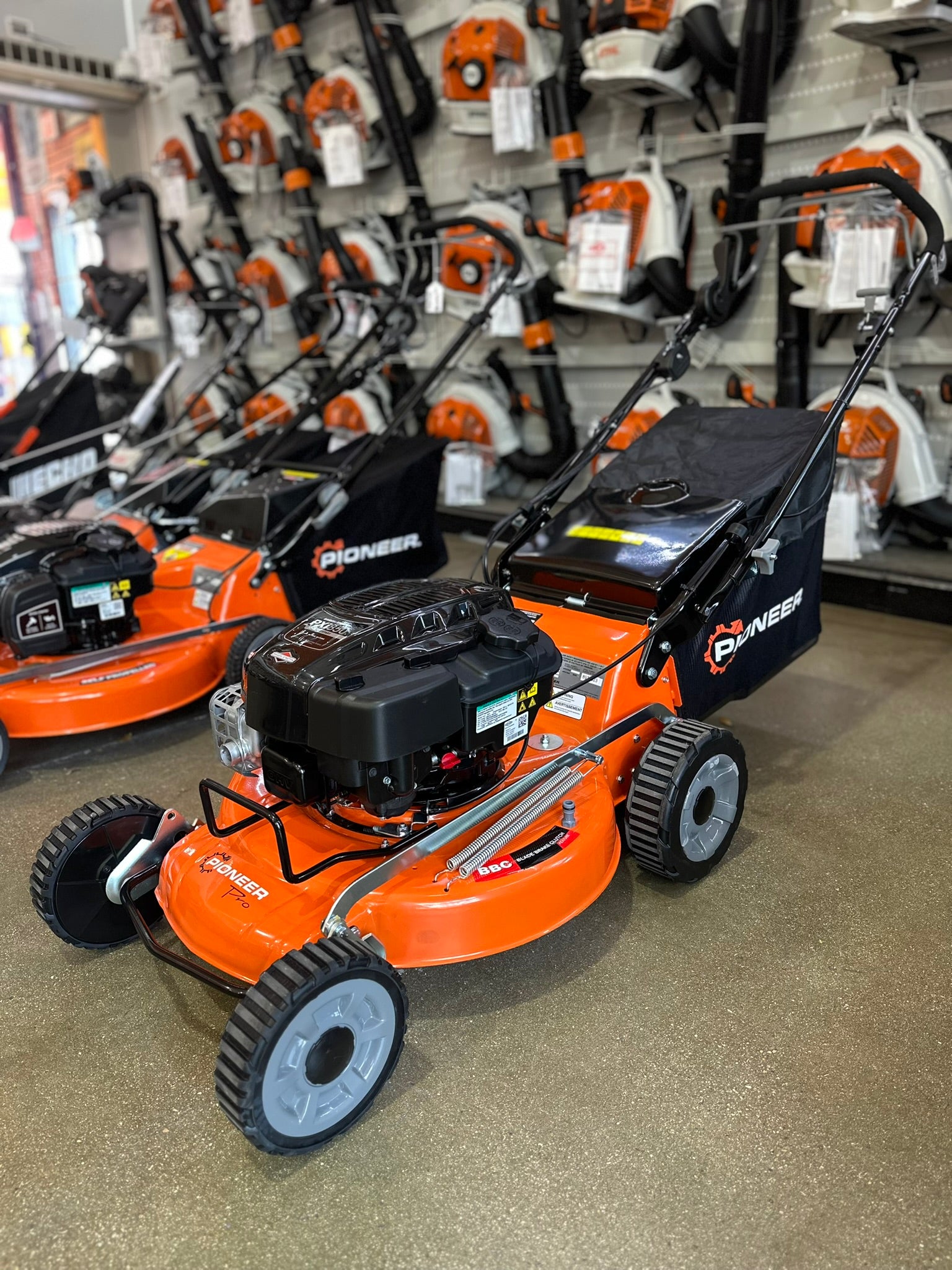 Pioneer Pro 21" Contractor 3-n-1 Self Propelled Lawn Mower | GPP474934 | 3-in-1 & 190cc PXi850 Briggs