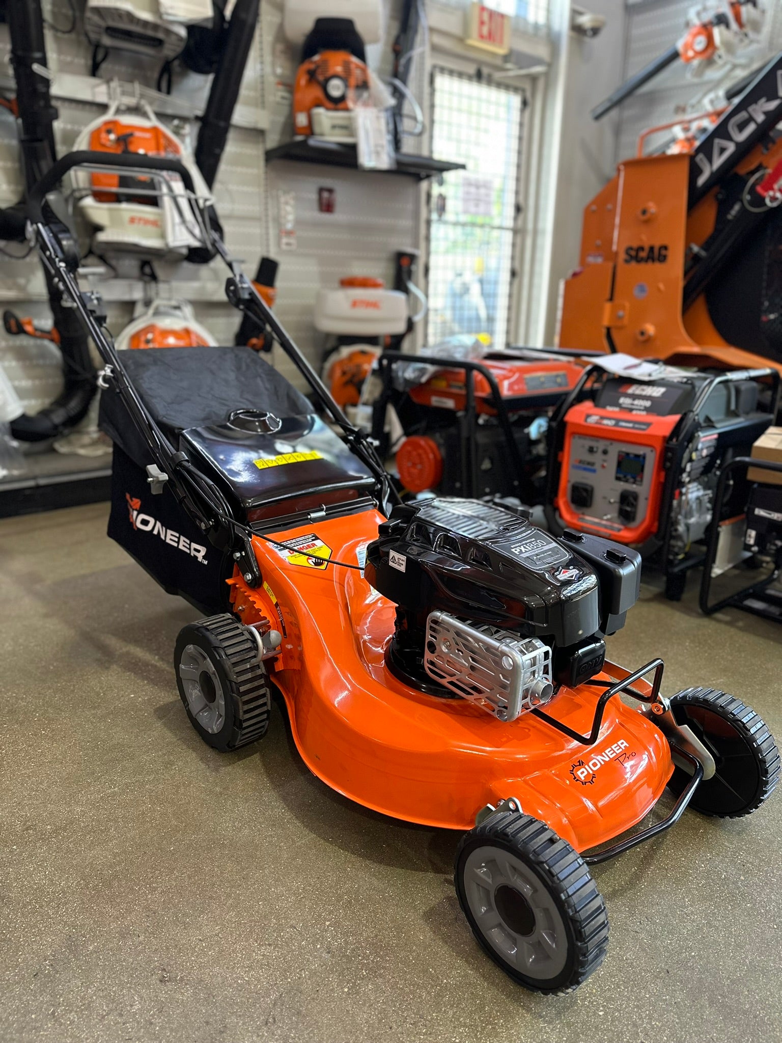 Pioneer Pro 21" Contractor 3-n-1 Self Propelled Lawn Mower | GPP474934 | 3-in-1 & 190cc PXi850 Briggs