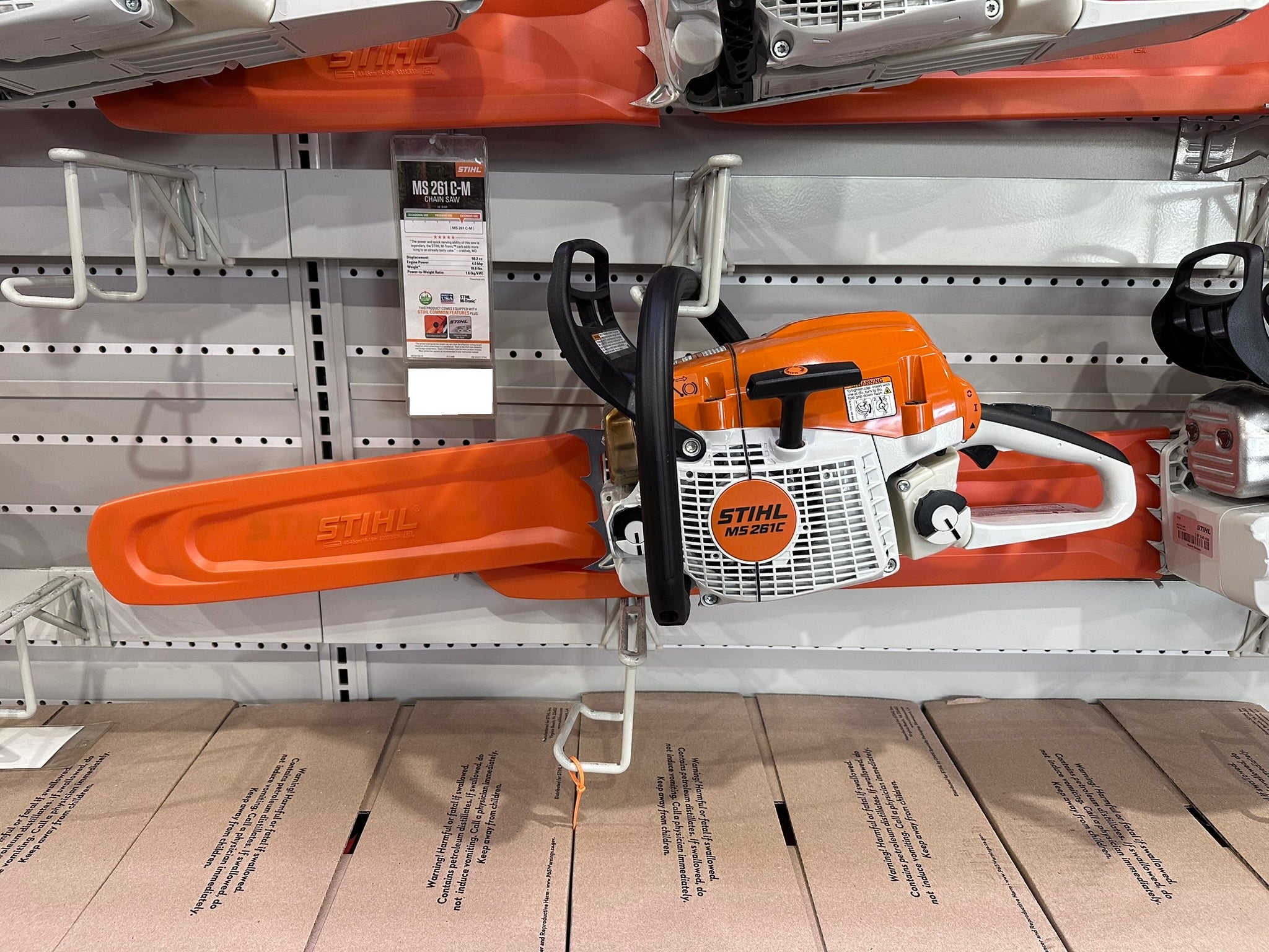 Stihl MS 261 C-M Gas Chainsaw | Up to 20" Bar, .325" Pitch (.050" or .063" Gauge)
