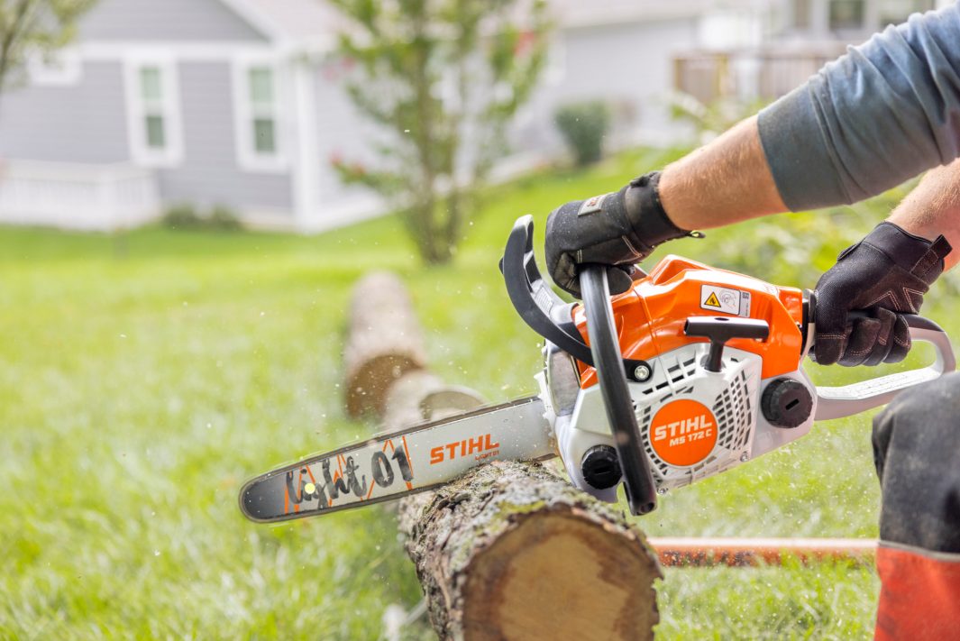 Stihl MS 172 C-E Gas Chainsaw | 16" Guide Bar 3/8" Pitch, .043" Gauge