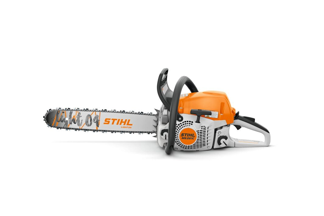 Stihl MS 251 C-BE Gas Chainsaw | 18" Guide Bar 3/8" Pitch .050" Gauge | Quick Chain Adjuster (QCA), Comfort Edition