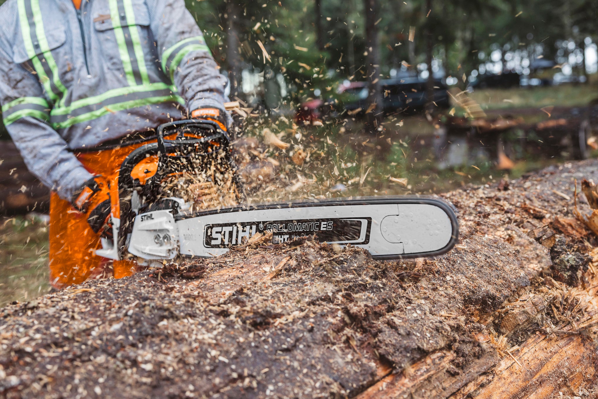 Stihl MS 400 C-M Gas Chainsaw | Up to 25" Bar, 3/8" Pitch .050" Gauge