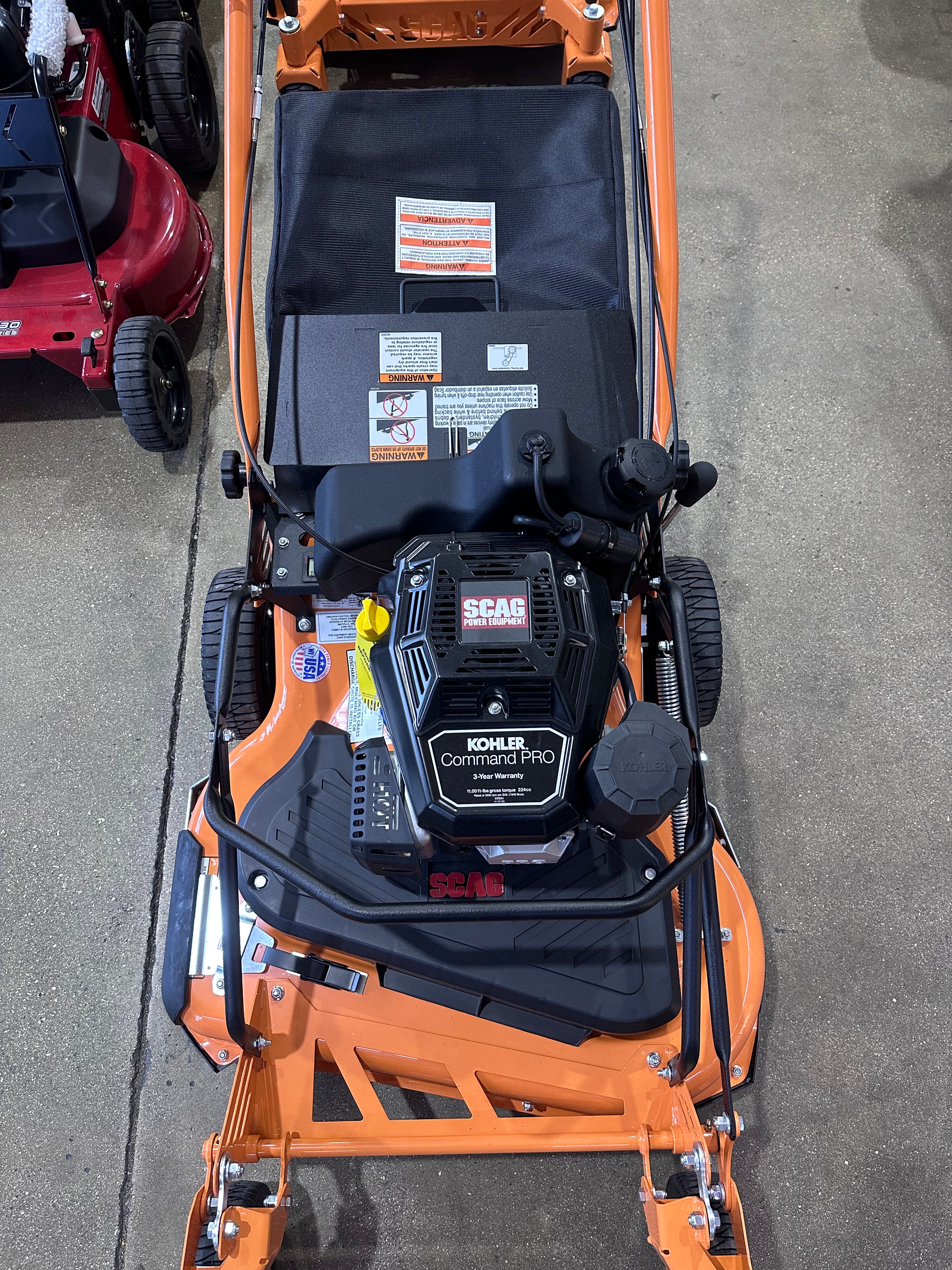 Scag SFC II 30" Walk Behind Mower | 3-in-1 Deck, Kohler Command PRO CV224