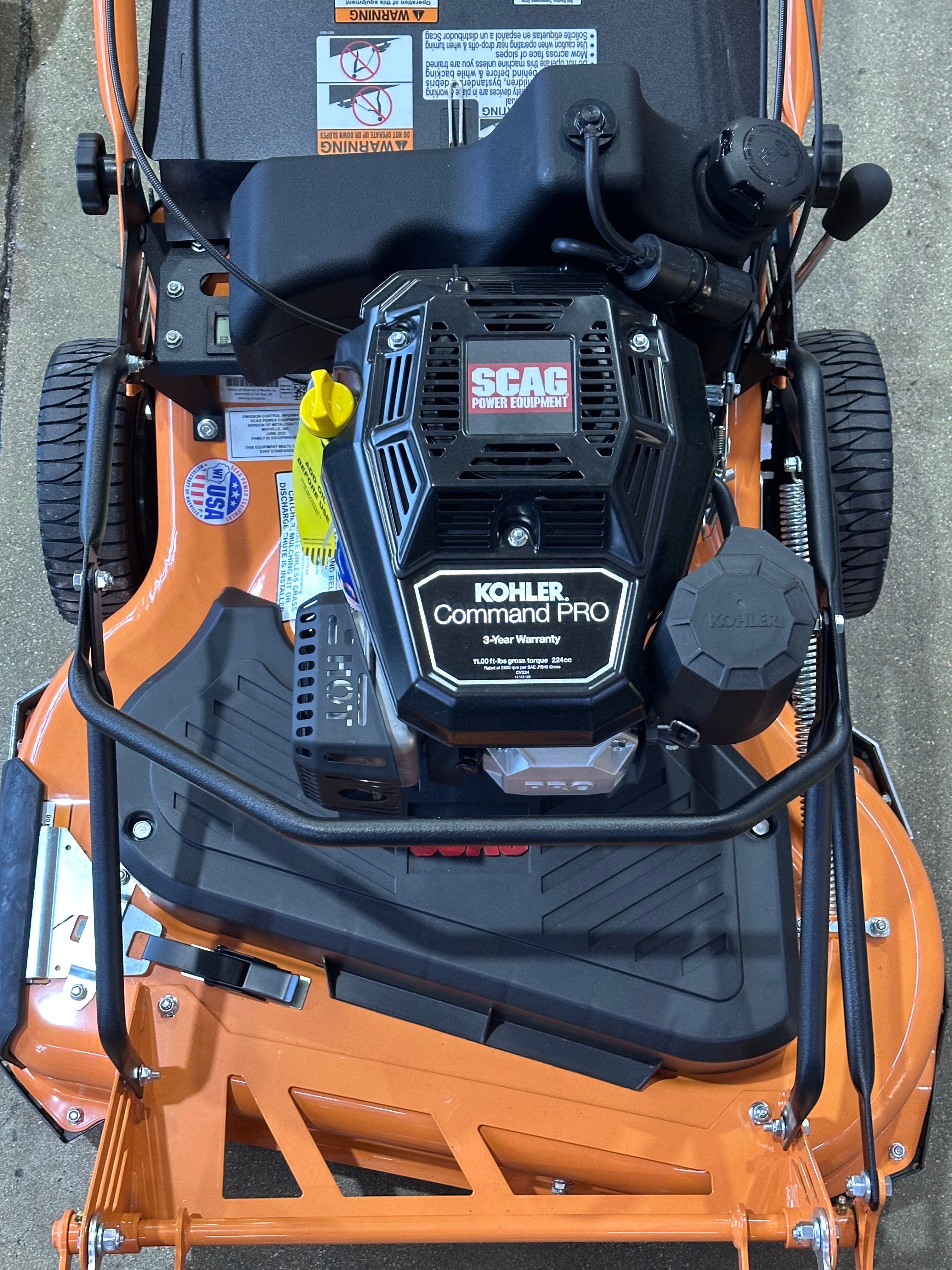 Scag SFC II 30" Walk Behind Mower | 3-in-1 Deck, Kohler Command PRO CV224