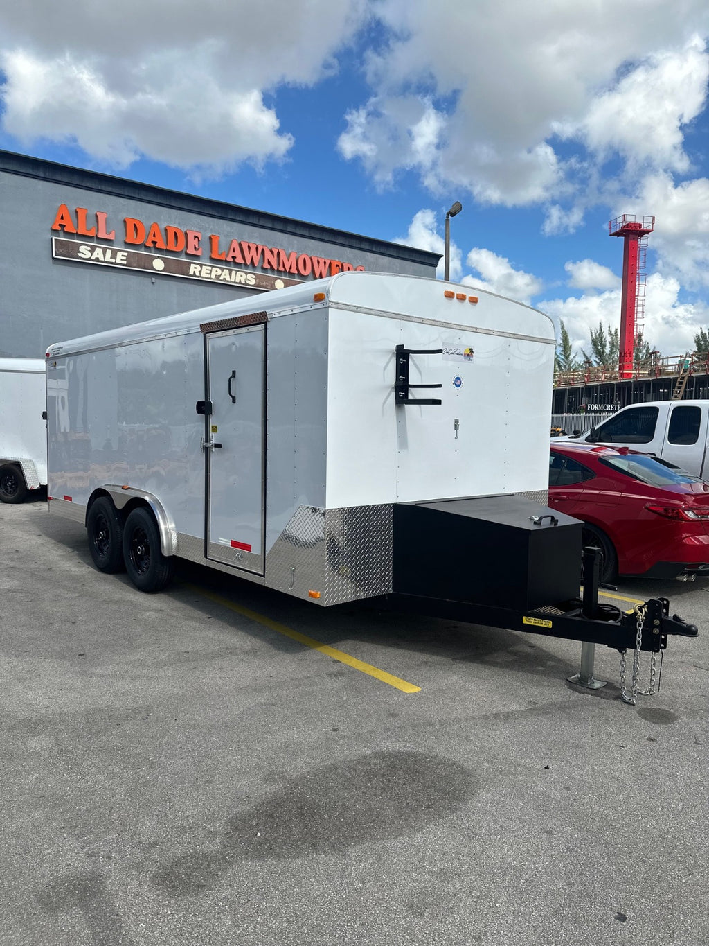 Suncoast Trailers 8x18 Enclosed Trailers | Fully Loaded