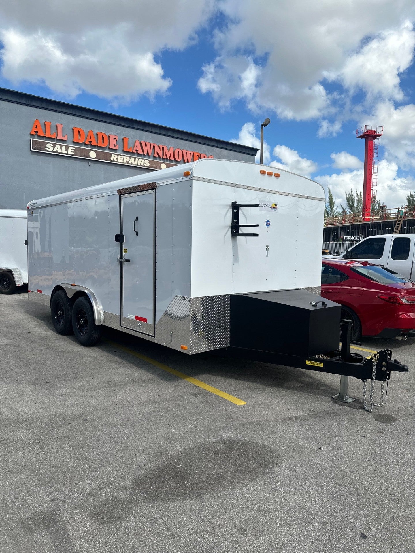 Suncoast Trailers 8x18 Enclosed Trailers | Fully Loaded
