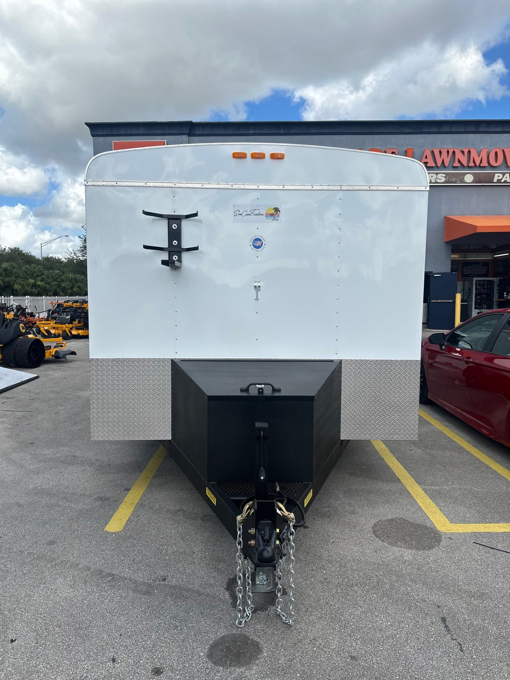 Suncoast Trailers 8x18 Enclosed Trailers | Fully Loaded