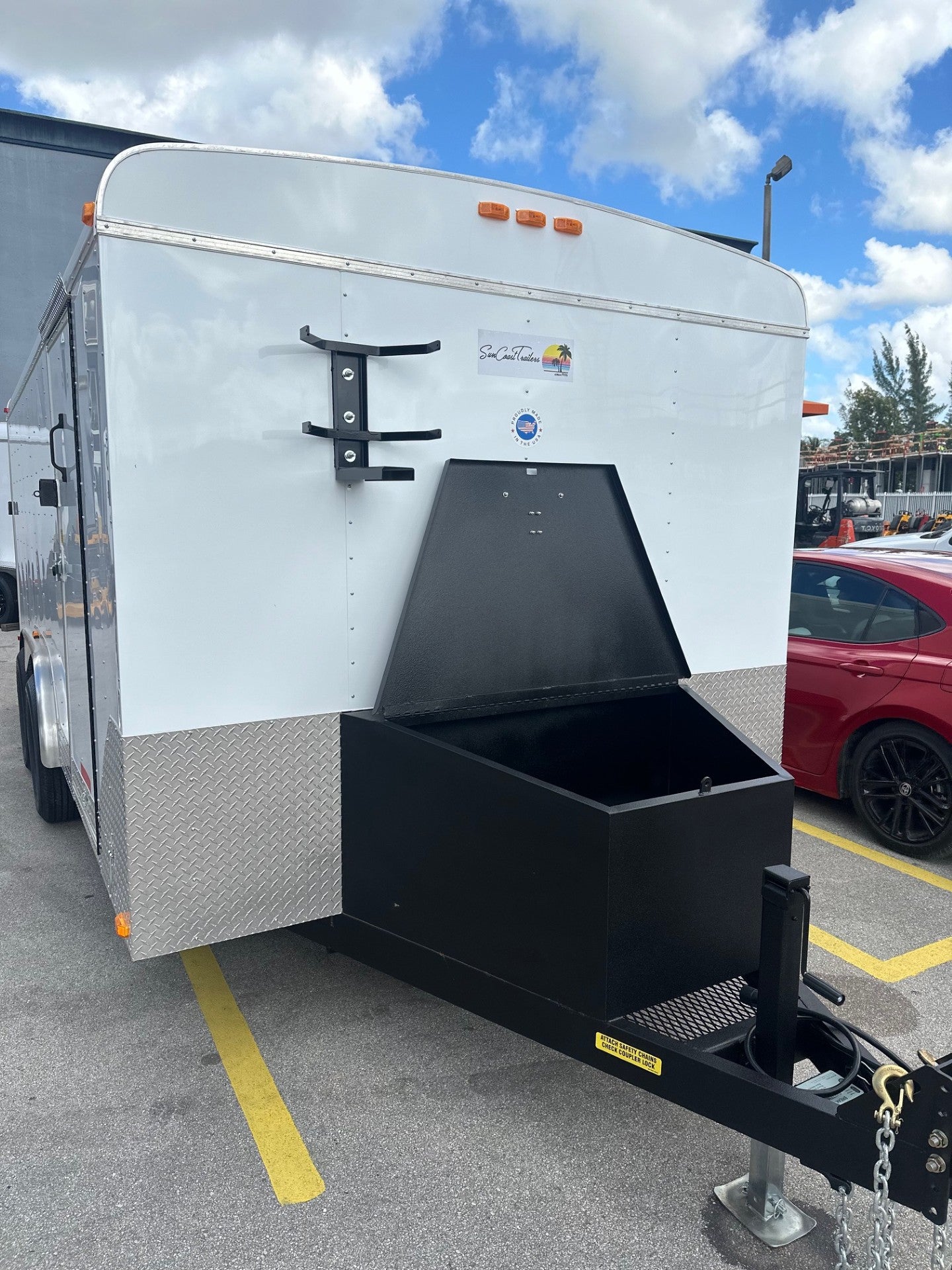 Suncoast Trailers 8x18 Enclosed Trailers | Fully Loaded