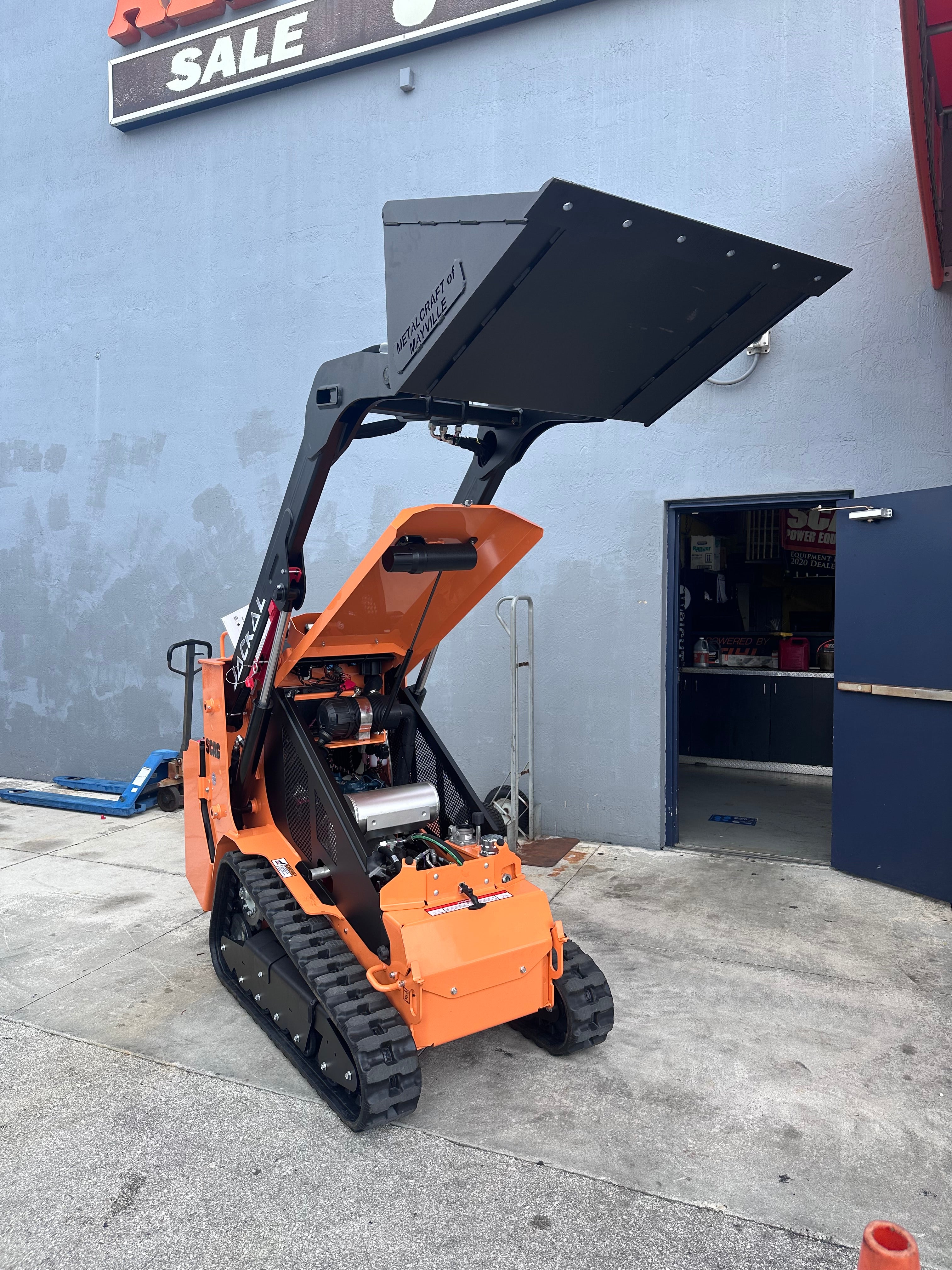 Scag Jackal Stand-On Mini Skid Steer | 25hp Kubota Diesel | SJ1125N34-25KBD
