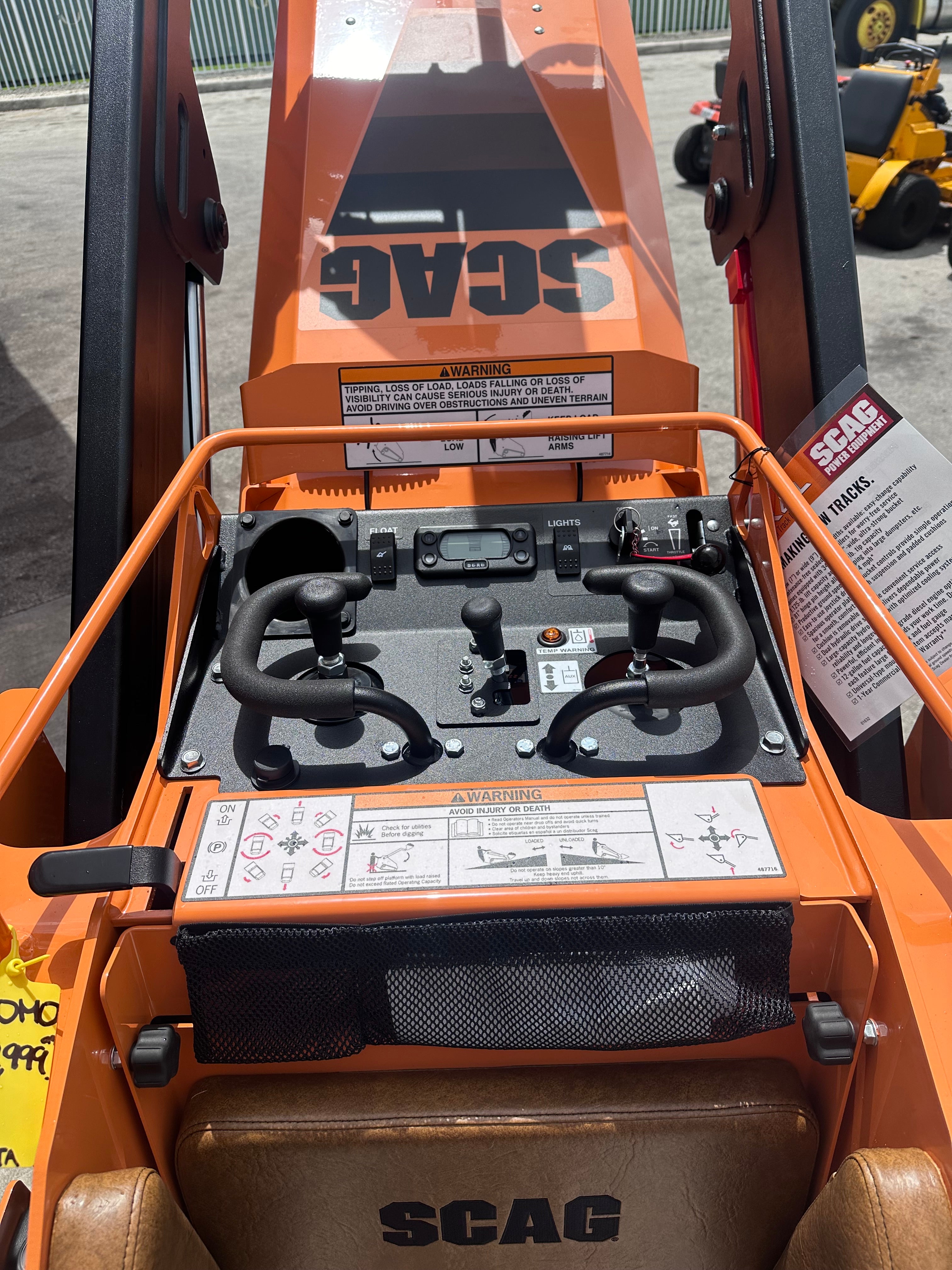 Scag Jackal Stand-On Mini Skid Steer | 25hp Kubota Diesel | SJ1125N34-25KBD