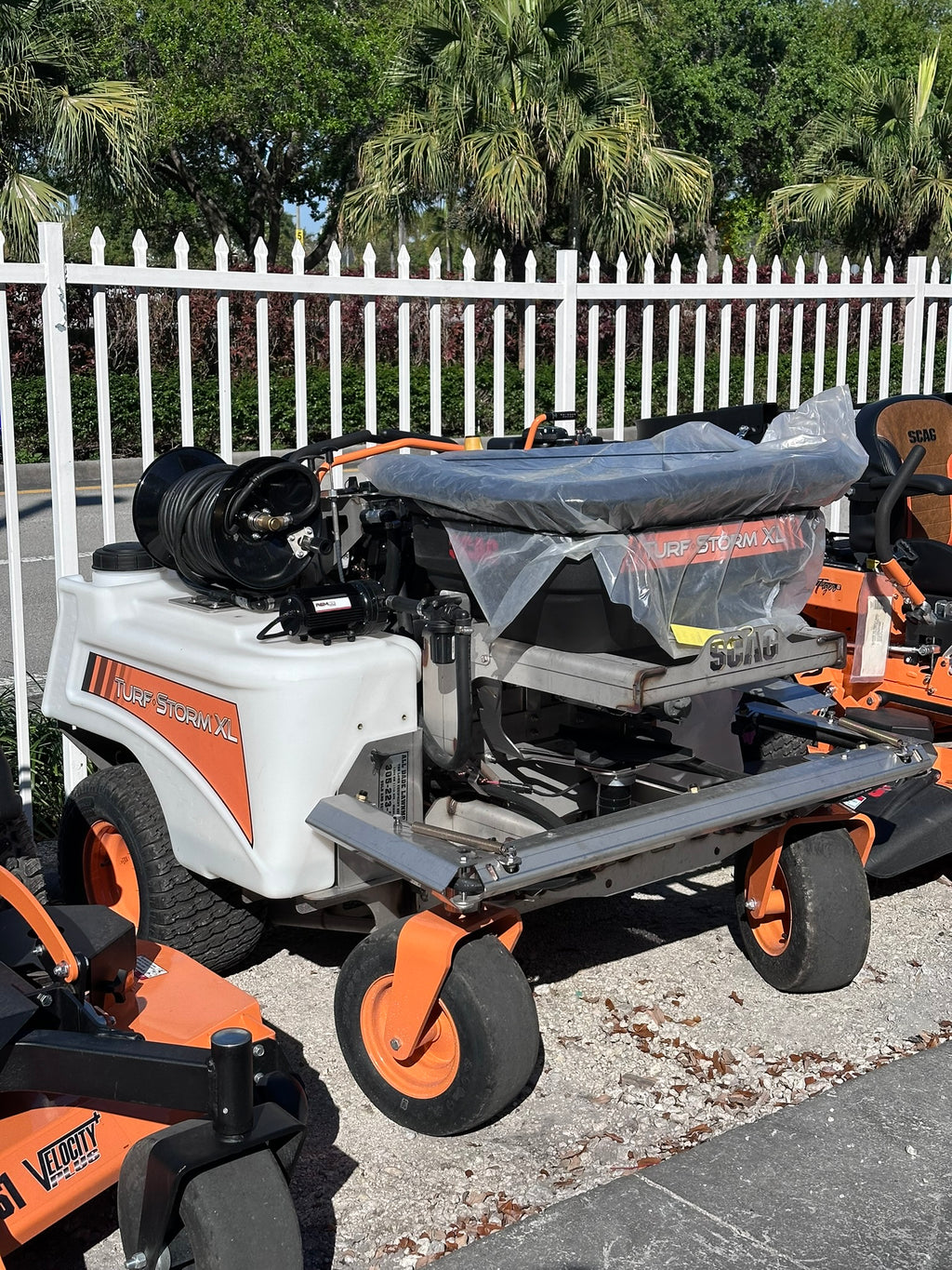 Scag Turf Storm XL | 60 Gallon Spreader | 23hp Briggs Vanguard