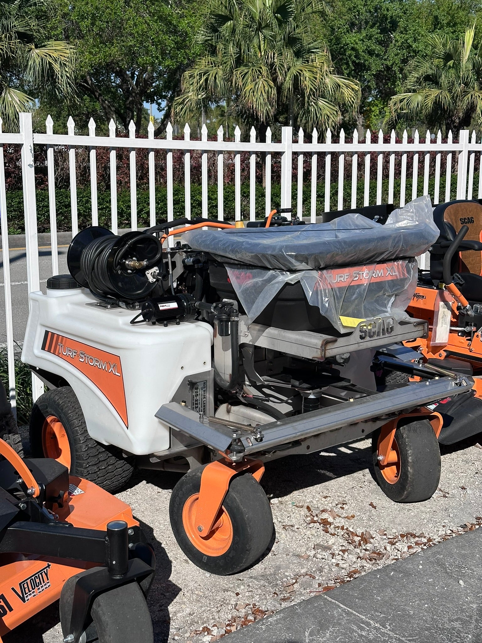Scag Turf Storm XL | 60 Gallon Spreader | 23hp Briggs Vanguard
