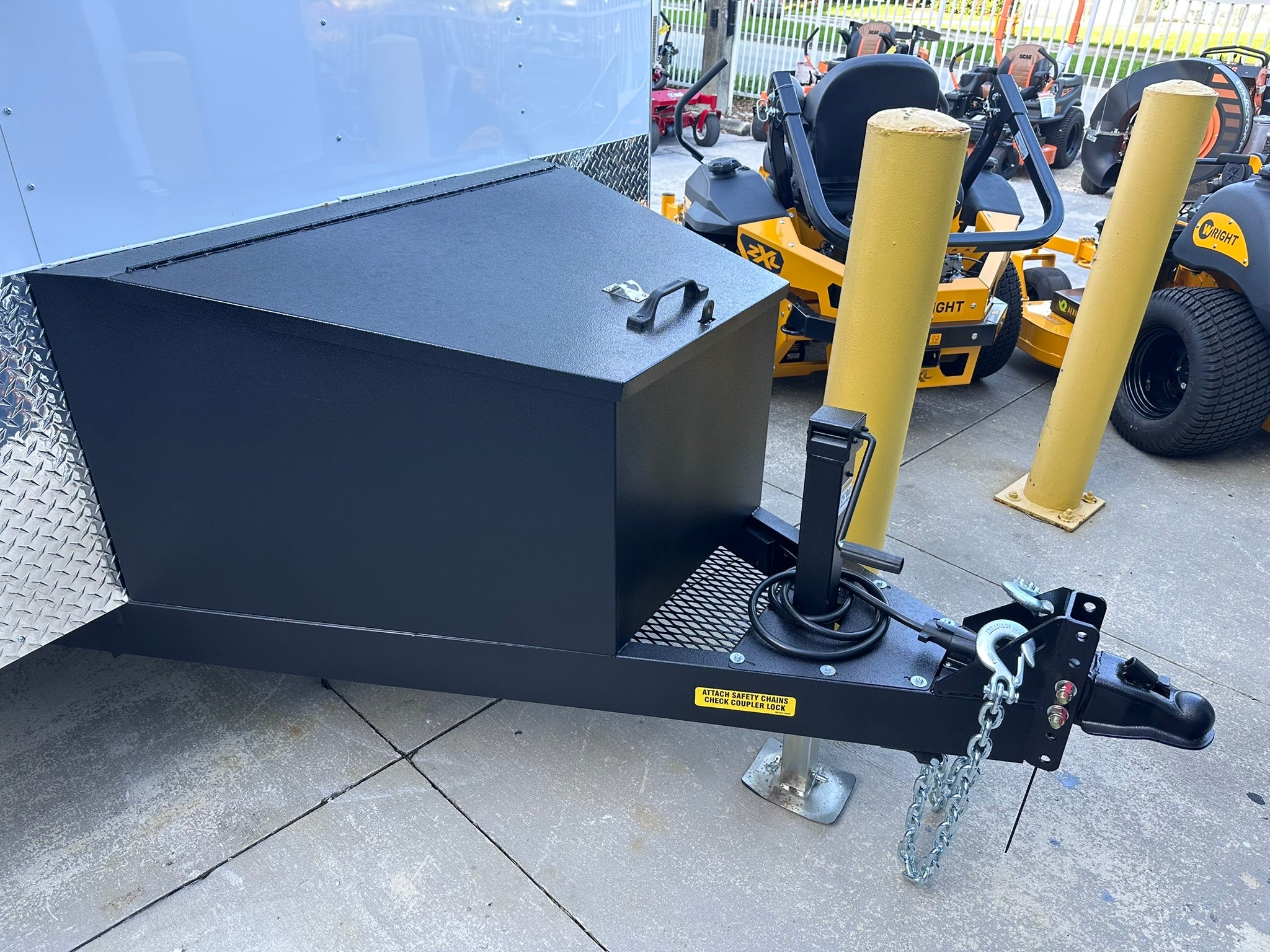 Suncoast Trailers 8x16 Enclosed Security Trailer | Fully Loaded