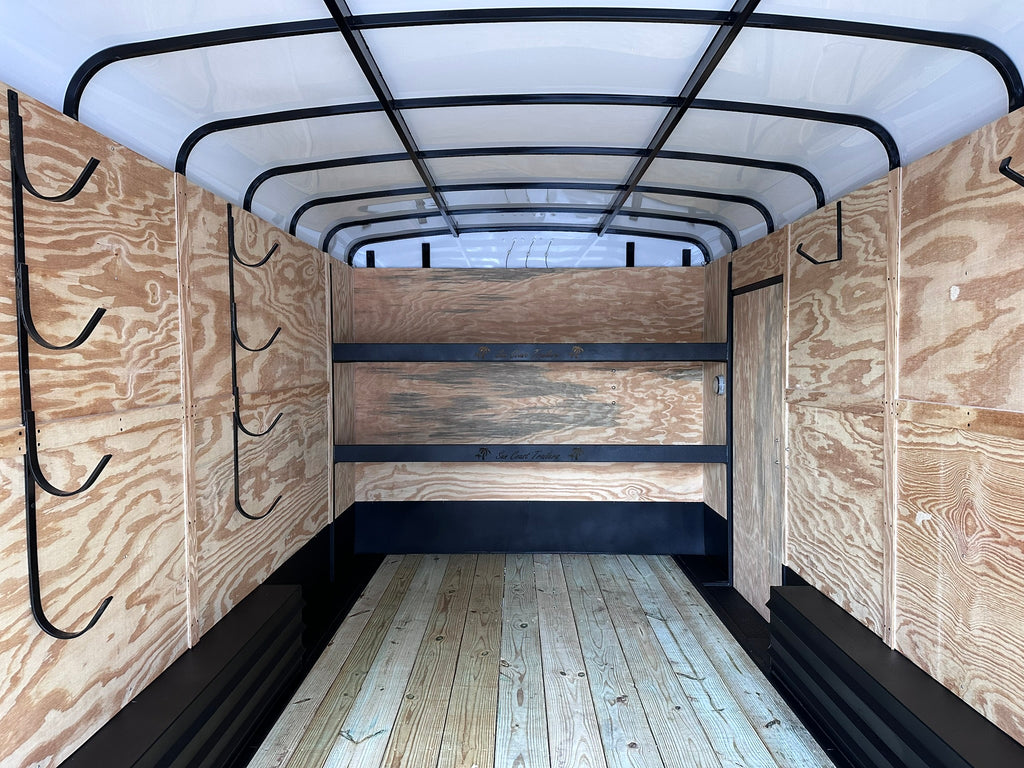 Suncoast Trailers 8x16 Enclosed Security Trailer | Fully Loaded