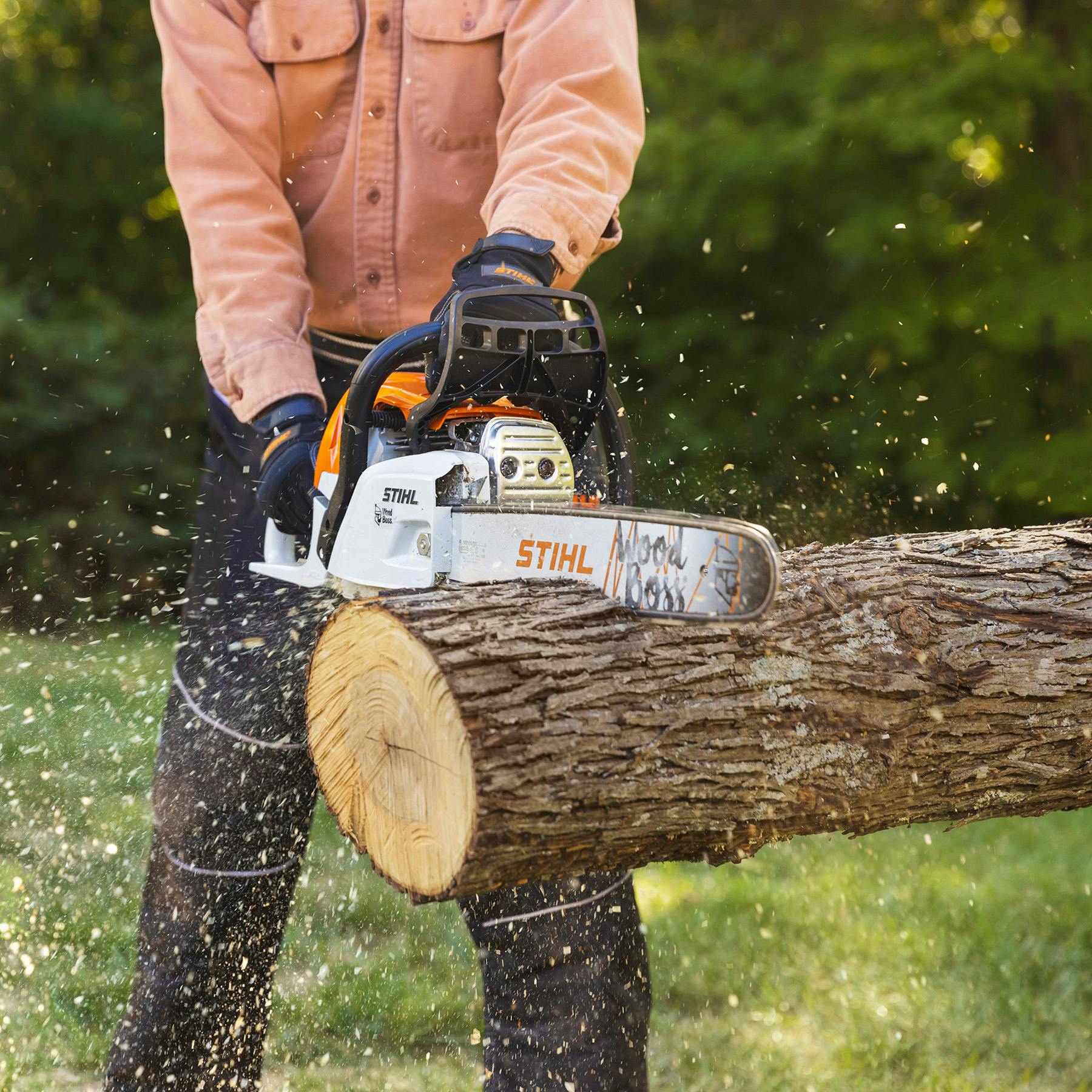 Stihl MS 251 WoodBoss Gas Chainsaw | 18" Guide Bar .325" Pitch .050" Gauge