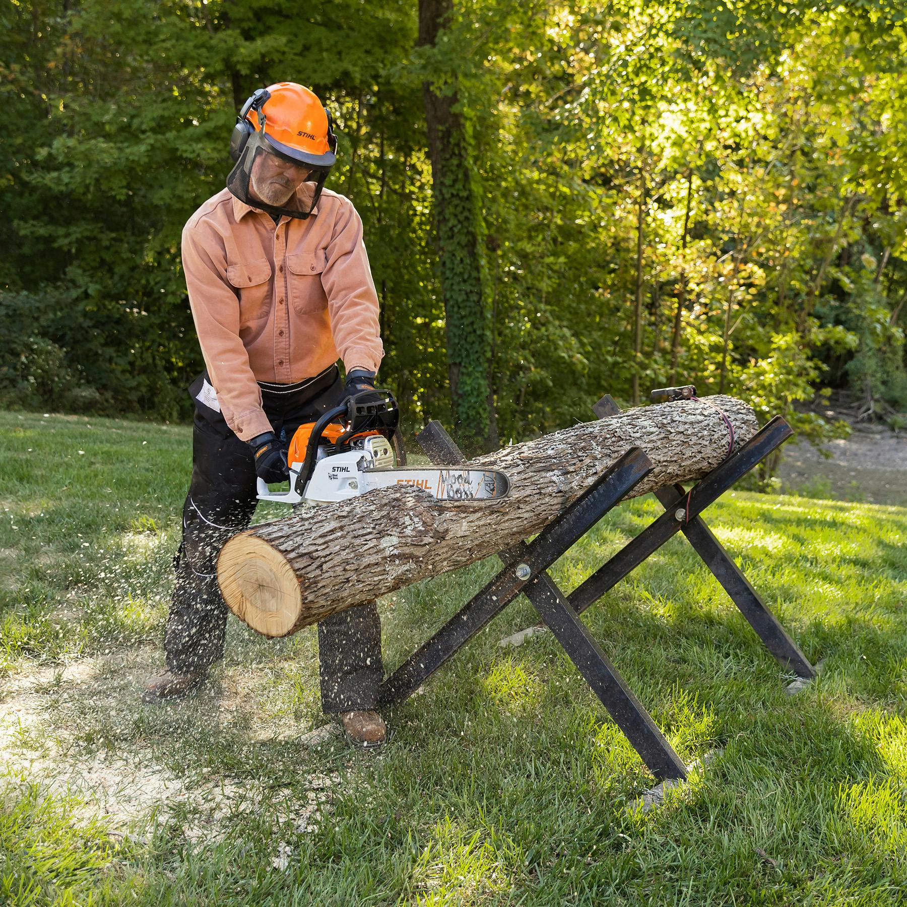 Stihl MS 251 WoodBoss Gas Chainsaw | 18" Guide Bar .325" Pitch .050" Gauge