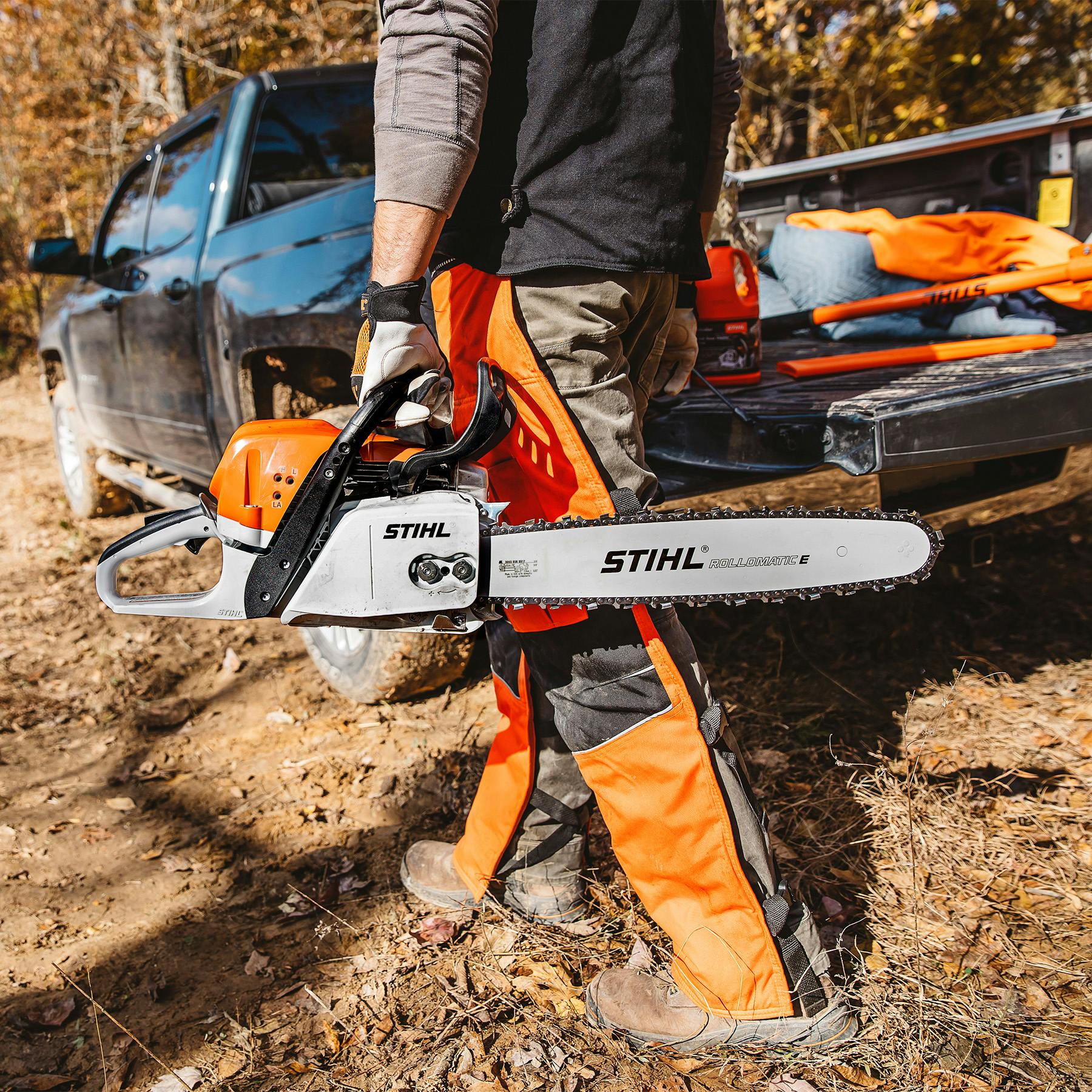 Stihl MS 391 Gas Chainsaw | 3/8" Pitch | Up to 25" Bar | 0.050" or 0.063" Gauge