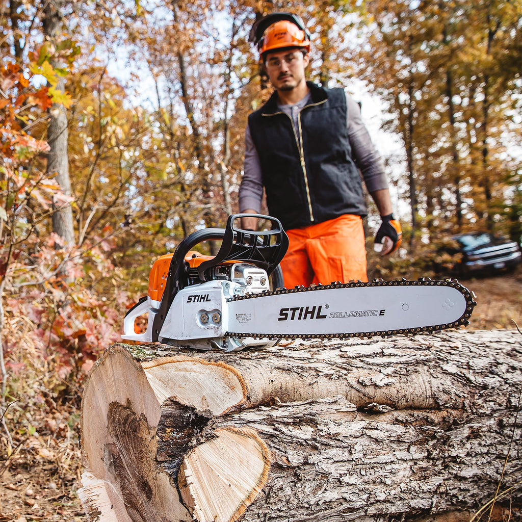 Stihl MS 391 Gas Chainsaw | 3/8" Pitch | Up to 25" Bar | 0.050" or 0.063" Gauge