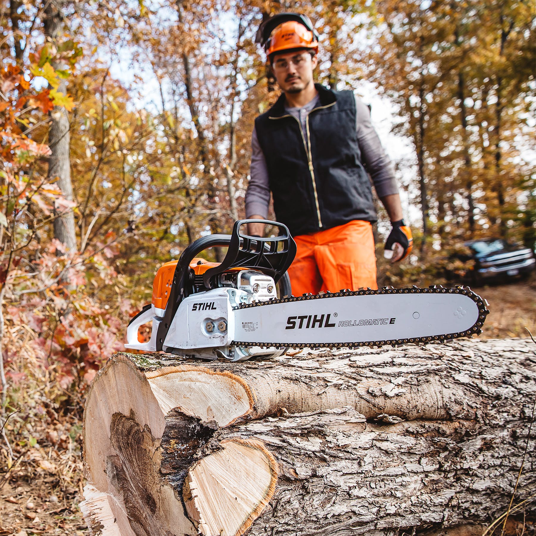 Stihl MS 391 Gas Chainsaw | 3/8" Pitch | Up to 25" Bar | 0.050" or 0.063" Gauge