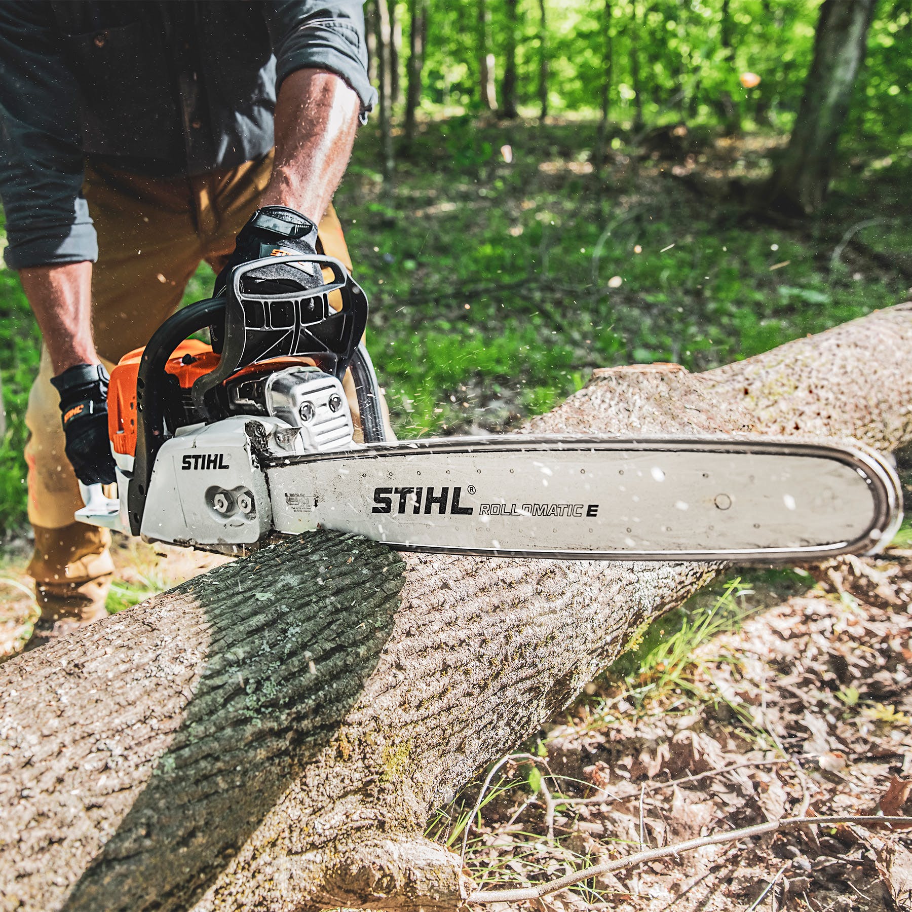 Stihl MS 391 Gas Chainsaw | 3/8" Pitch | Up to 25" Bar | 0.050" or 0.063" Gauge