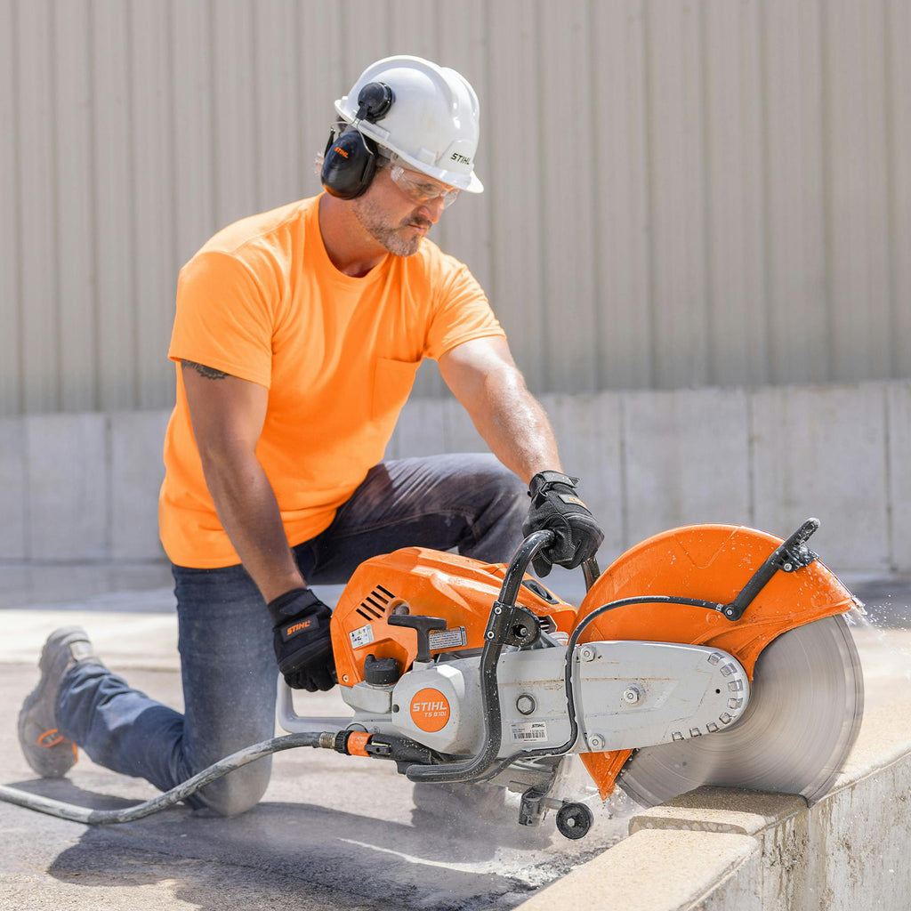Stihl TS 910i Professional Concrete Cutter | EFI, 102cc, 16" Cutting Wheel